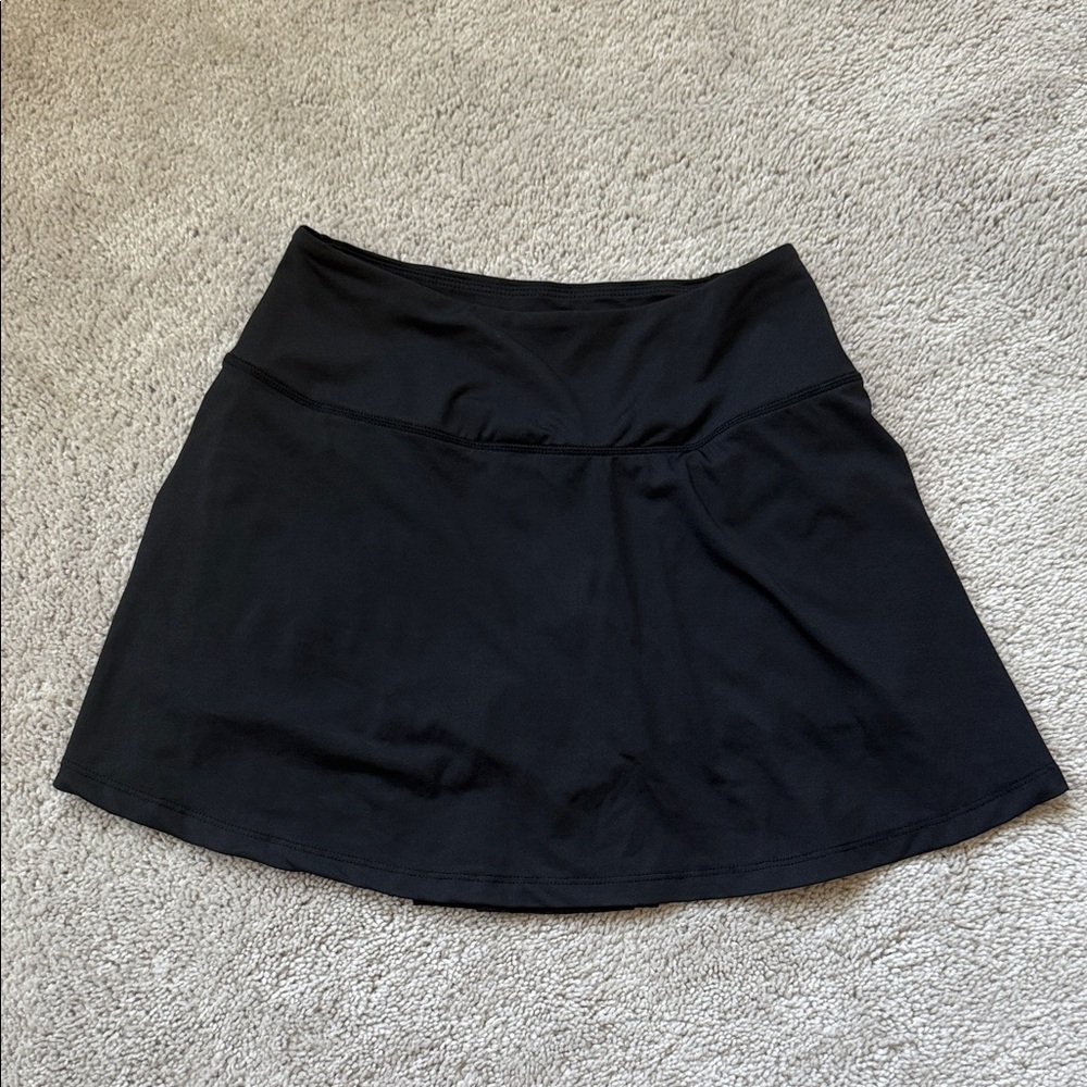 Amazon Women's Black Pleated Tennis Skirt